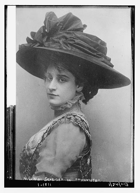 Miss May Schneider in "Traviata"
