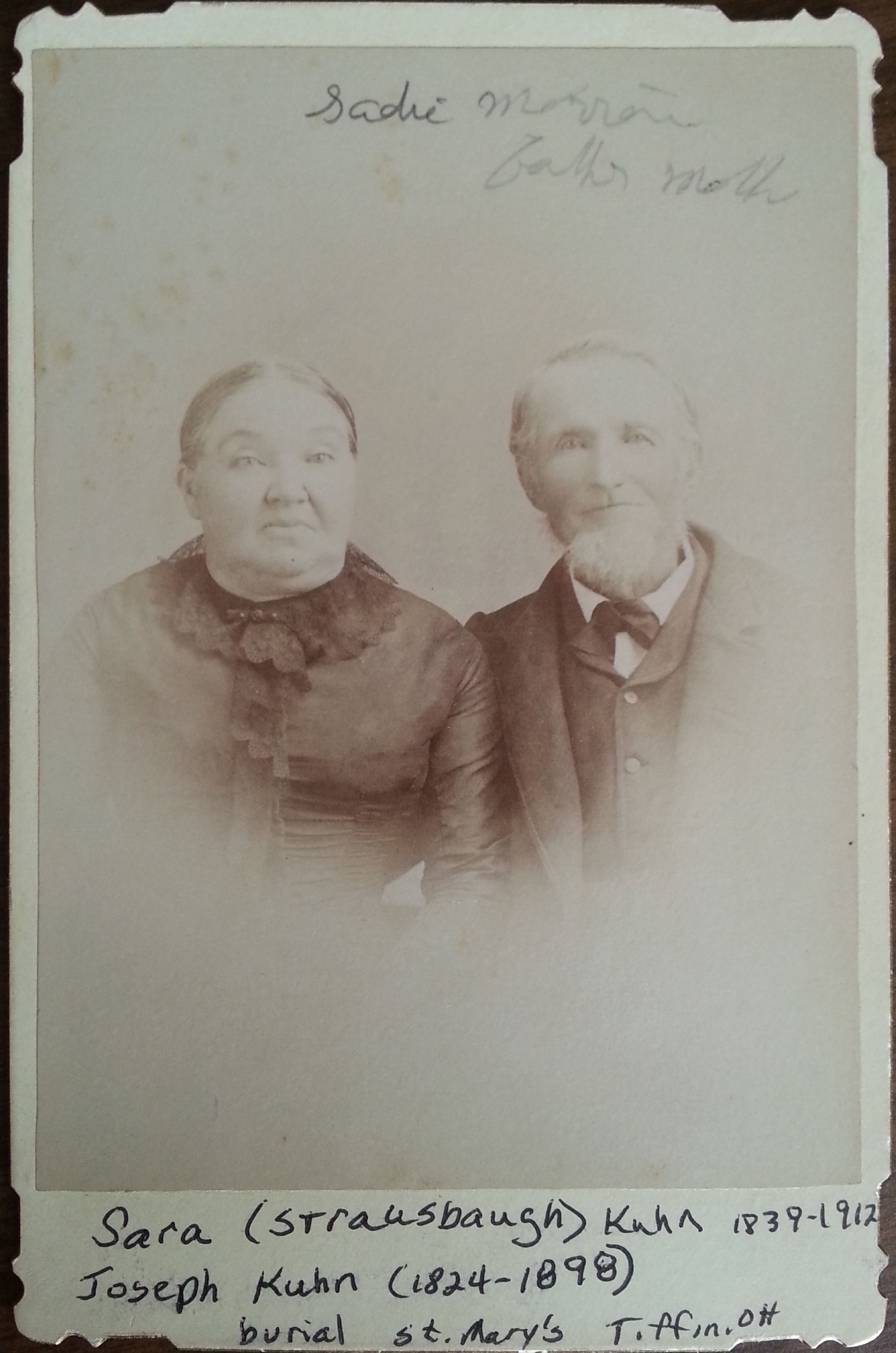 Joseph & Sara (Strausbaugh) Kuhn