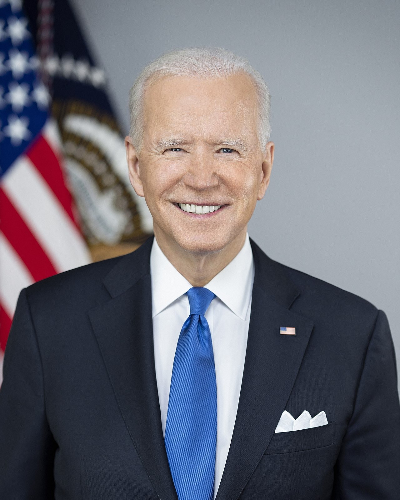 Official portrait of President Biden