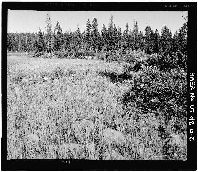 2. VIEW SHOWING UPSTREAM FACE OF DAM, LOOKING EAST - High...