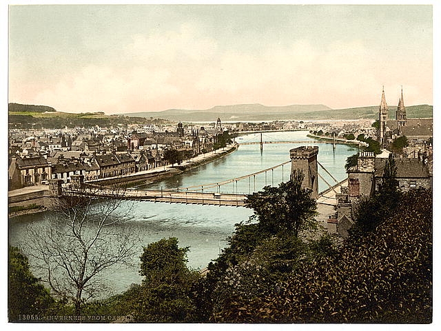 [Inverness from castle, Scotland]
