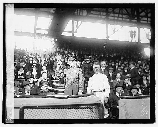 Opening game, 1919, Griffith [...] Marsh