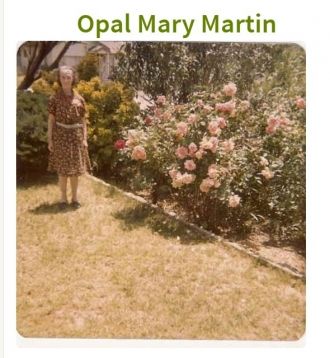 A photo of Opal Mary (Martin) Thompson