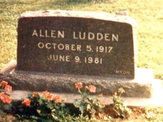 Allen Ellsworth Ludden gravesite