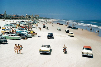Daytona Beach in 1957