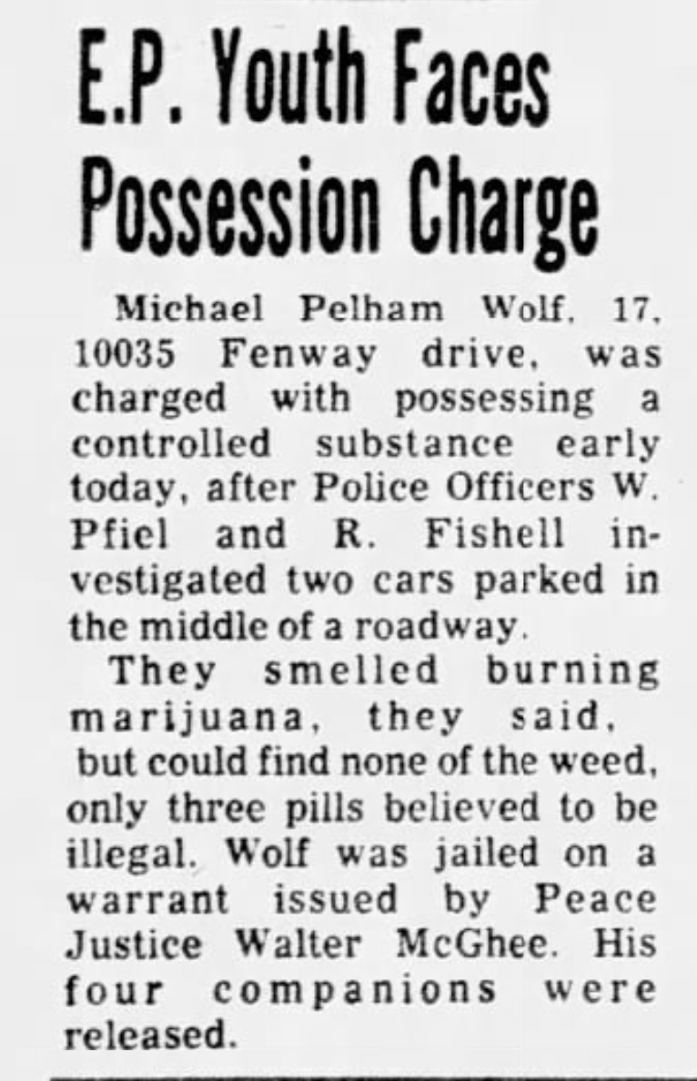 E.P. Youth Faces Possession Charge