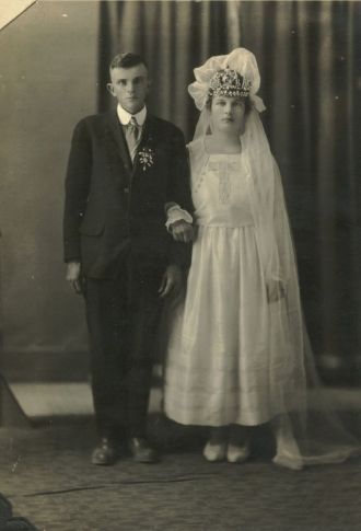 Wedding of Gertrude & Walter Syler