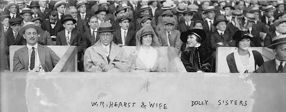 Wm. Randolph Hearst & wife, Dolly Sisters