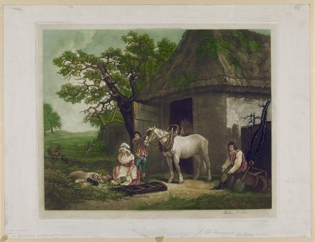 The old farmyard