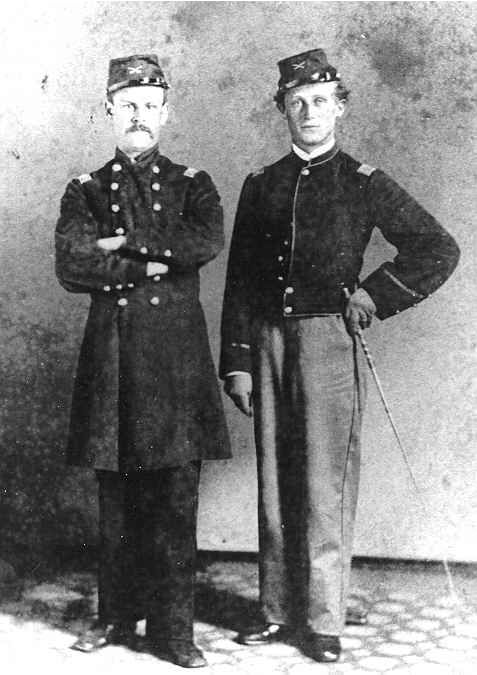 Major Reubin Reinhold and Captain Martin Reinhold