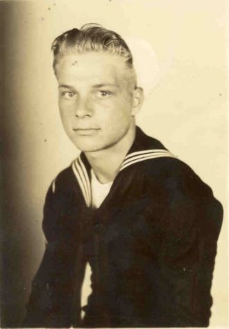 Henry Lee Walker in his Navy uniform