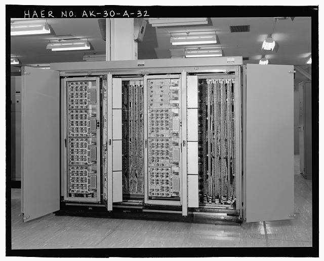 32. View of relay assembly group and interconnecting...
