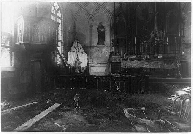 The Ruins at Johnstown, Pa., after the flood, May 31, 1889