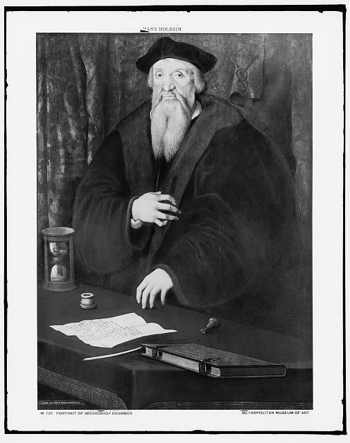 Portrait of Archbishop Cranmer