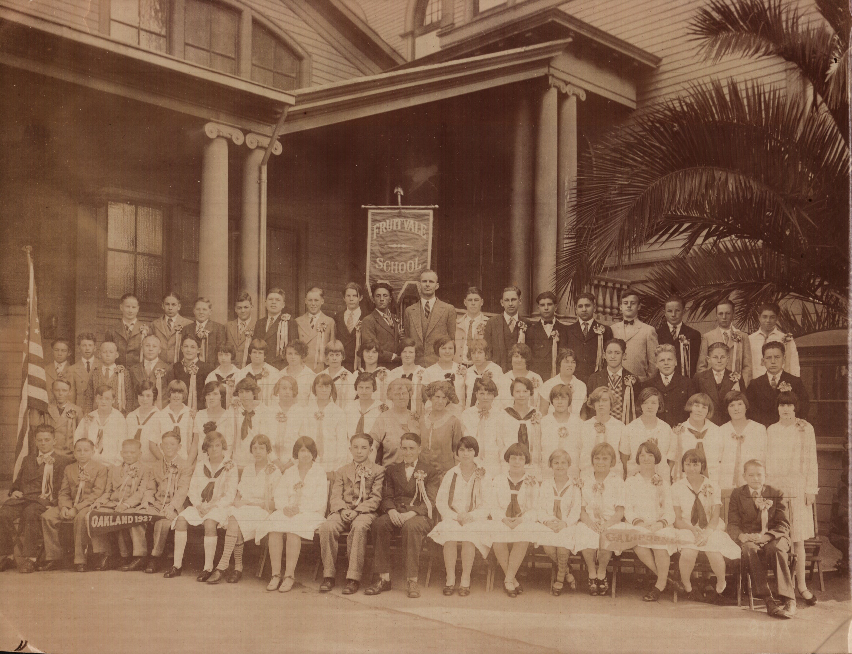 Oakland California Fruitvale School 1927