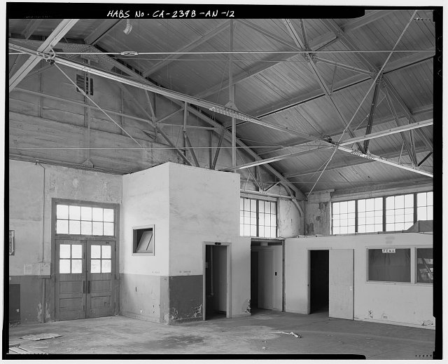 INTERIOR ROOMS AT SOUTHWEST END - Hamilton Field,...