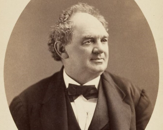 A photo of Phineas T. Barnum