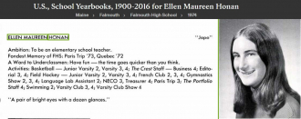 Ellen Maureen Honan-Curry--U.S., School Yearbooks, 1900-2016(1974)