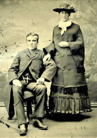 Peter & Phebe Corriveau, New Hampshire 1875