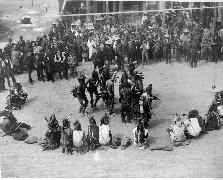 Cheyenne Ceremony,  Montana 1891