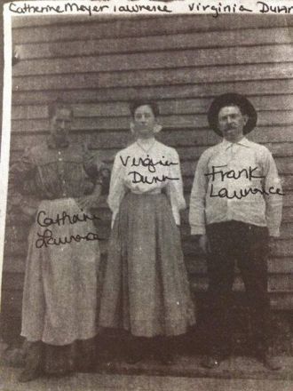 Catherine & Frank Lawrence, Virginia Dunn