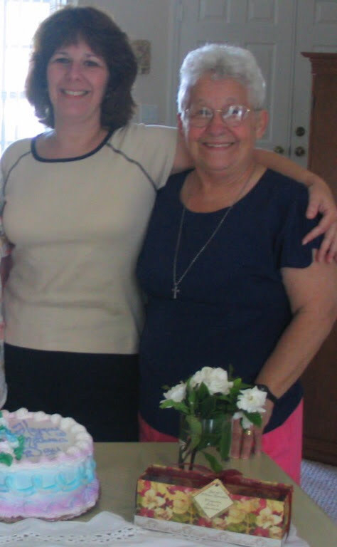 Manuela and daughter Caridad.