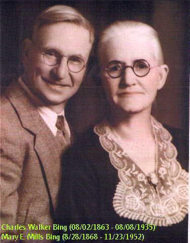 Charles Walker Bing and Mary Mills Bing