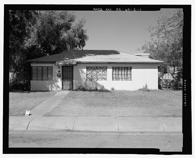 South front - Wellton-Mohawk Irrigation System, Building...