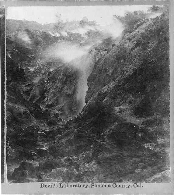 Devil's laboratory, Sonoma County, Cal.
