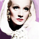 Marlene Dietrich by Lina Volotskova.