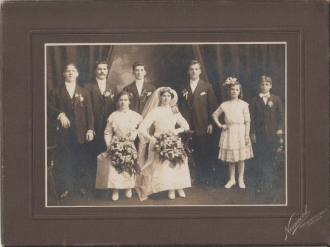Aniela and Stanley Tabisz Wedding Party
