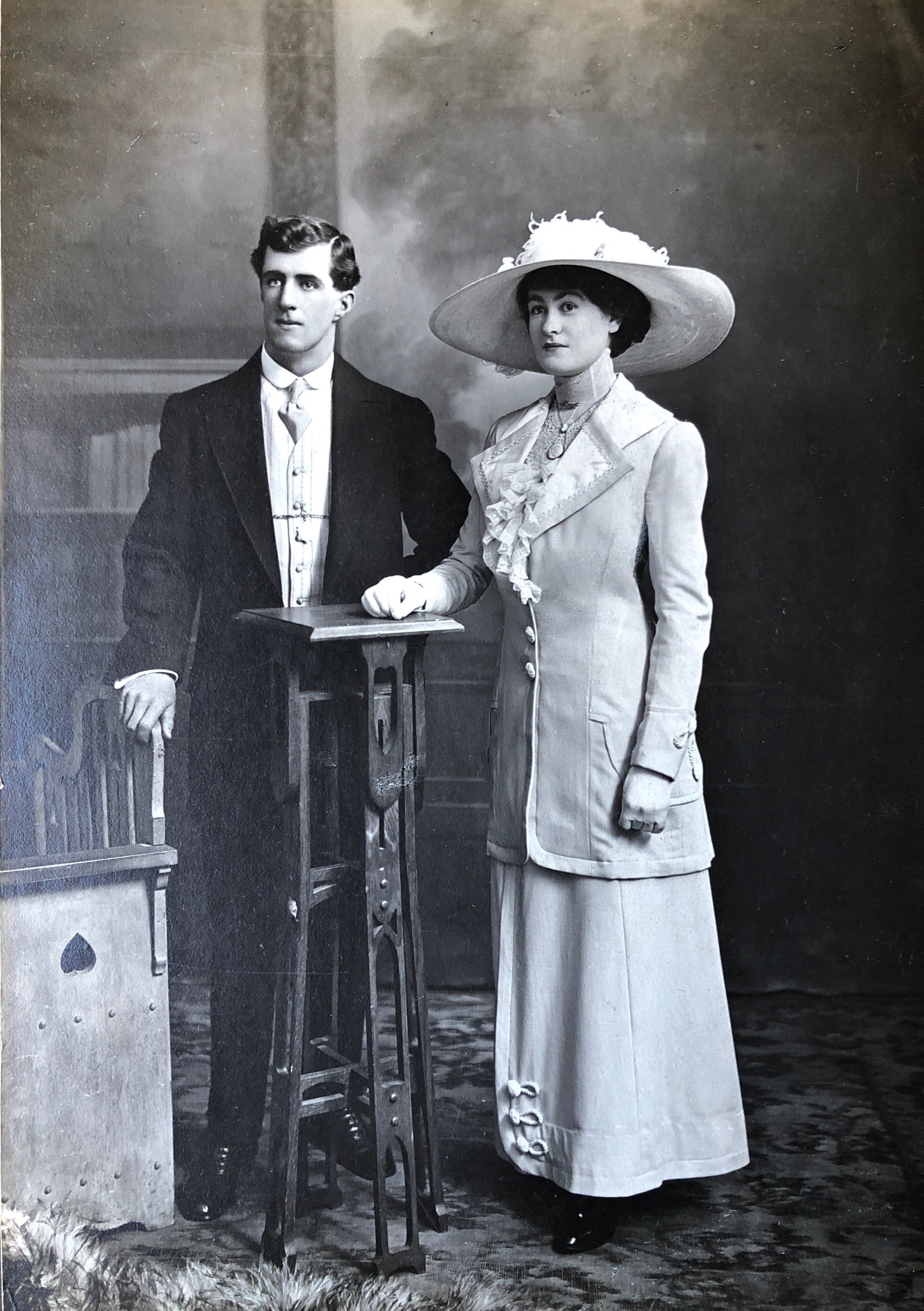 Herbert Ernest & Flora Adelaide Buckler (nee Hunt)