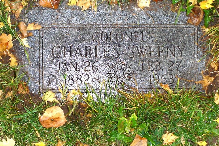 Final Resting Place for Colonel Charles Sweeny