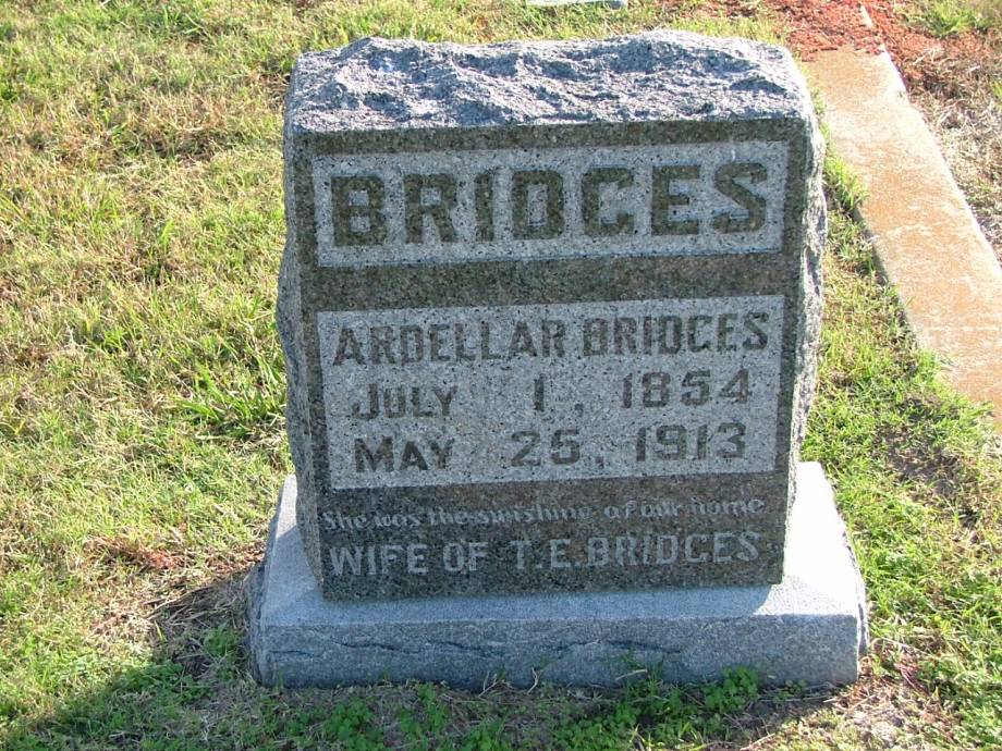 Ardella Morgan-Carter headstone