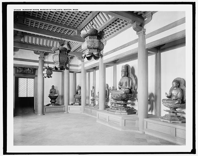 Buddhist Room, Museum of Fine Arts, Boston, Mass.