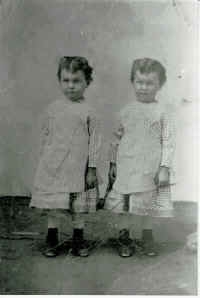 The Guimond Twins, born 1875