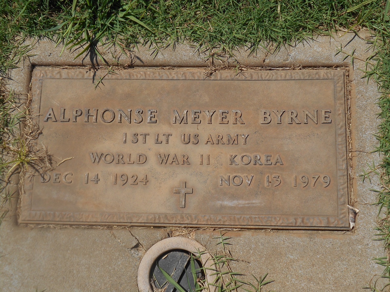 Alphonse Meyer Byrne gravesite