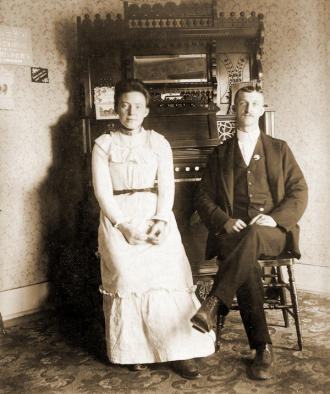 George and Alice Curry in 1901