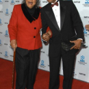 Juanita Moore with grandson, Kirk Kelley-Kahn.