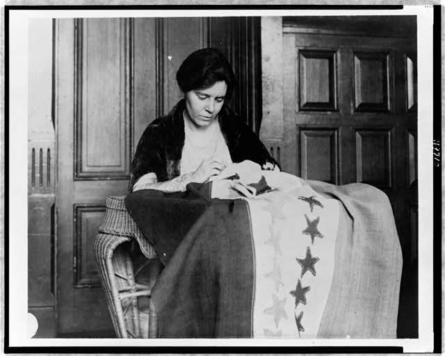[Alice Paul, half-length portrait, seated, facing...