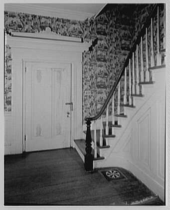 John Tyler, Sherwood Forest, residence in Virginia. Front...