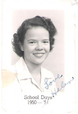 Helen Sanders, Gruver High School 1951