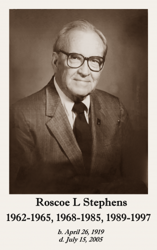 A photo of Roscoe L Stephens