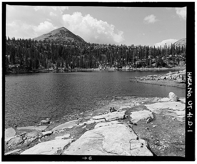 1. OVERALL VIEW OF LAKE, LOOKING NORTHEAST - High...