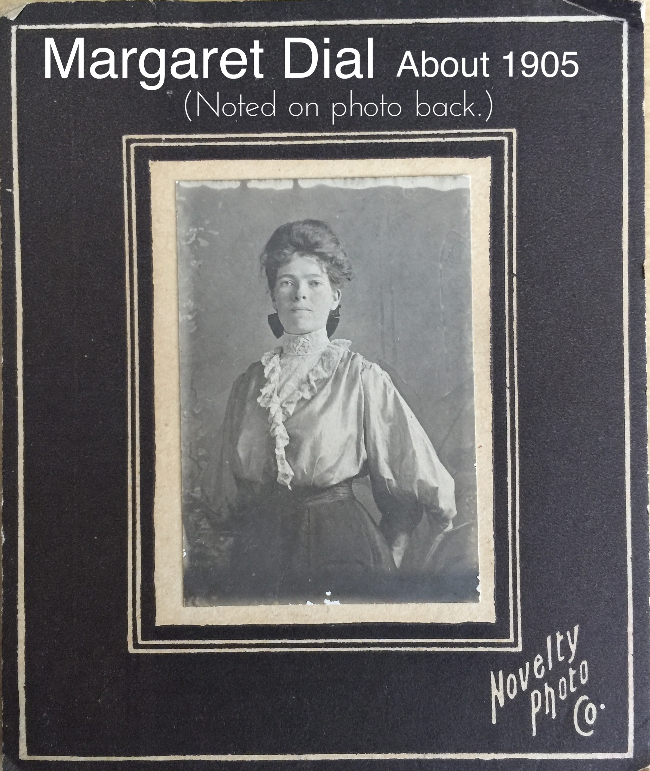 Margaret Dial, 1905