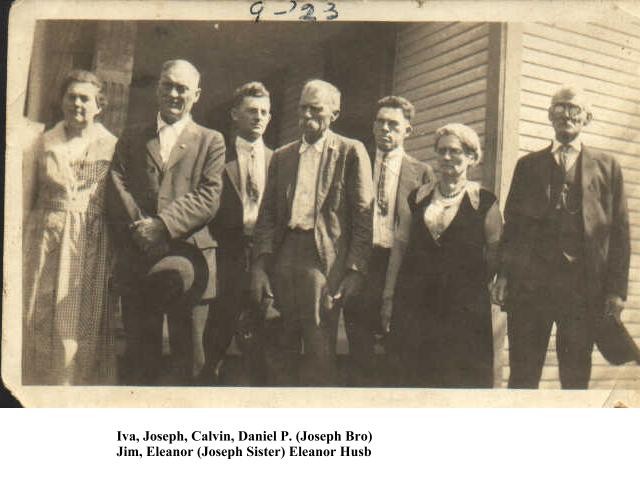 Joseph Gibson Lasley and Family