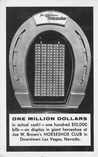 Horseshoe Club postcard Horseshoe Club postcard