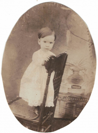 Ralph Irvin Mince as a baby