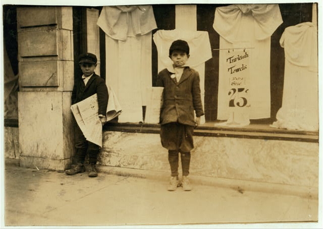 Alfred Brook, 200 W. Pottawotamie St. 8-year-old newsie....