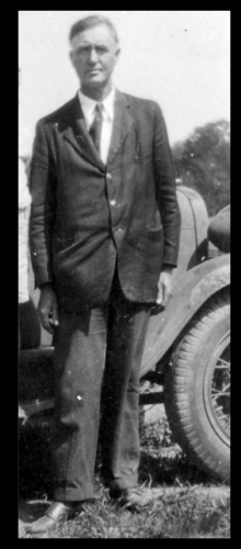 Oscar C Gann Picture Taken about 1933